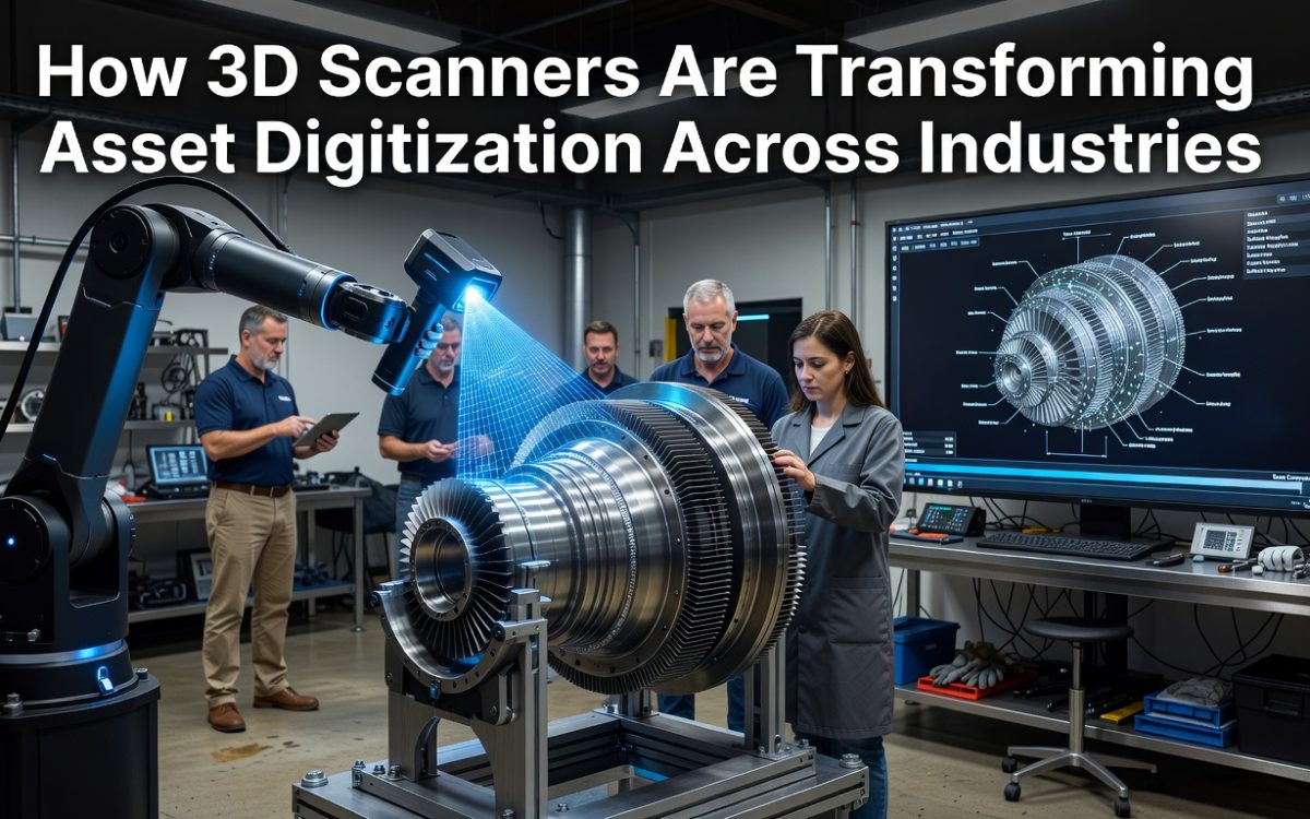 3D Scanners Asset Digitization - How 3D Scanners Are Transforming Asset Digitization Across Industries