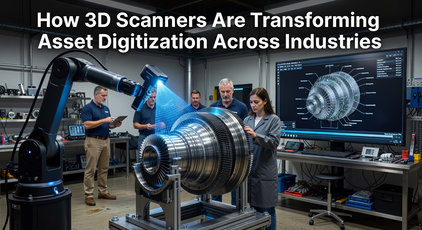 3D Scanners Asset Digitization - How 3D Scanners Are Transforming Asset Digitization Across Industries