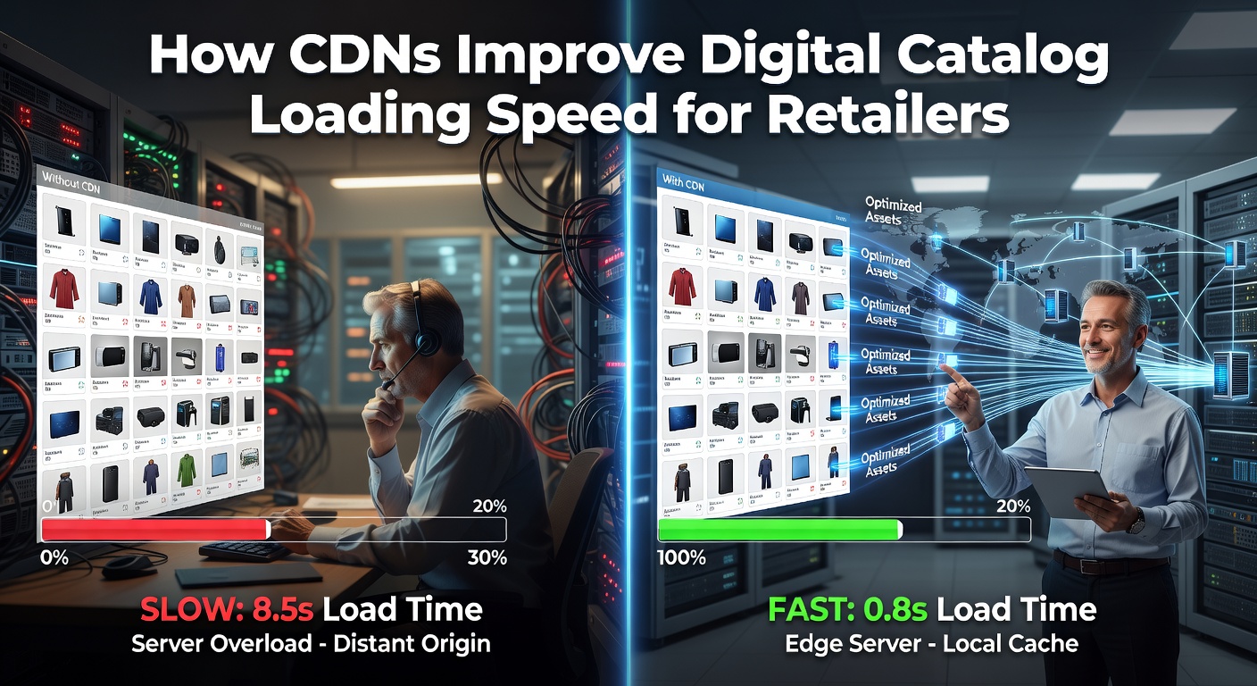 CDN catalog loading speed - How CDNs Improve Digital Catalog Loading Speed for Retailers