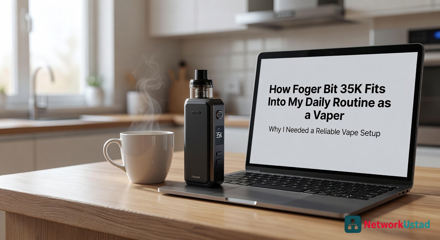 Foger Bit 35K vape - How Foger Bit 35K Fits Into My Daily Routine as a VaperWhy I Needed a Reliable Vape Setup