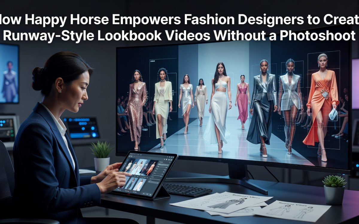 How Happy Horse Empowers Fashion Designers To Create Runway-Style Lookbook Videos Without A Photoshoot 1 Ai Lookbook Videos - How Happy Horse Empowers Fashion Designers To Create Runway-Style Lookbook Videos Without A Photoshoot