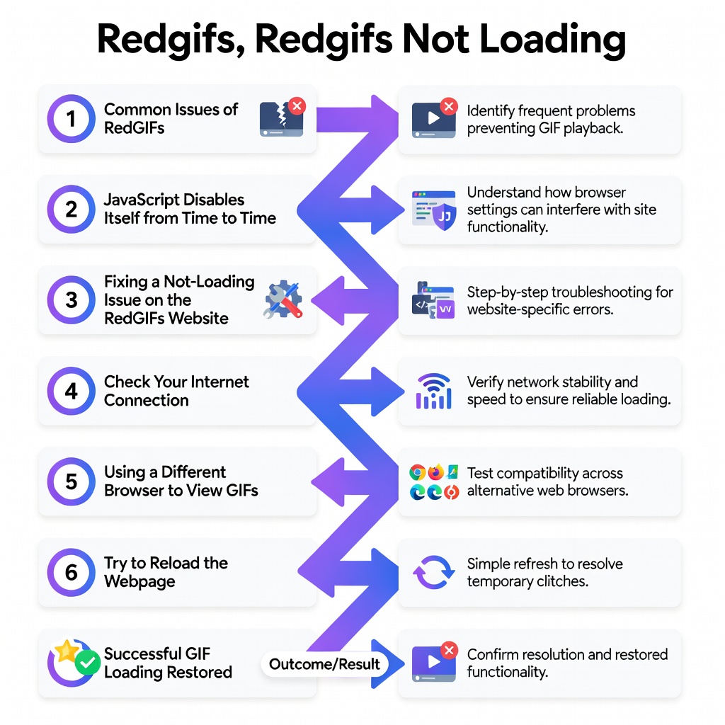 How To Fix A Redgifs Not Loading Issue 2025 2 Redgifs,Redgifs Not Loading Infographic