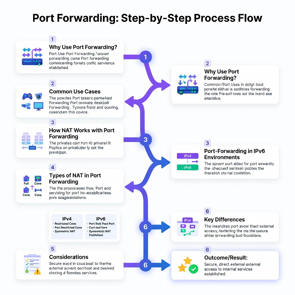 Introduction To Port Forwarding Including Its Configuration - Exclusive Explanation (Updated 2025) 2 Port Forwarding Infographic