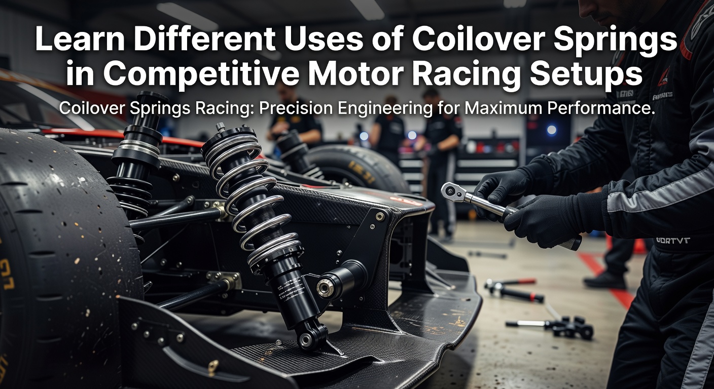 Coilover Springs Racing - Learn Different Uses of Coilover Springs in Competitive Motor Racing Setups