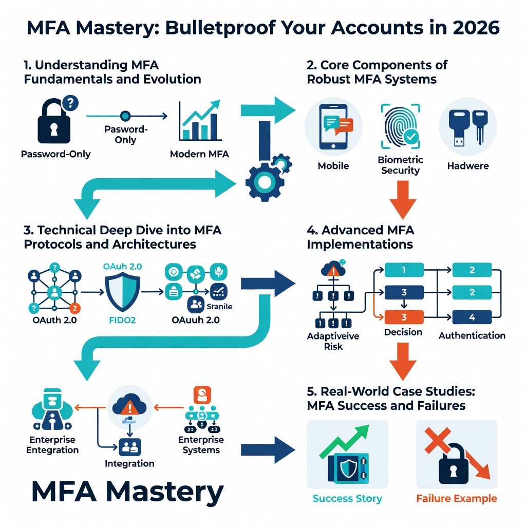 Mfa Mastery: Bulletproof Your Accounts In 2026 2 Mfa Mastery Infographic
