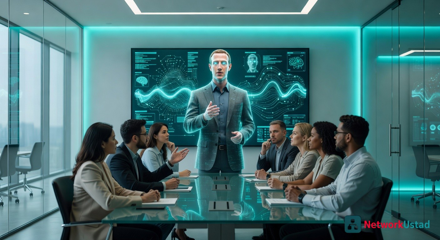 Meta Builds Ai Version Of Zuckerberg For Staff Talks