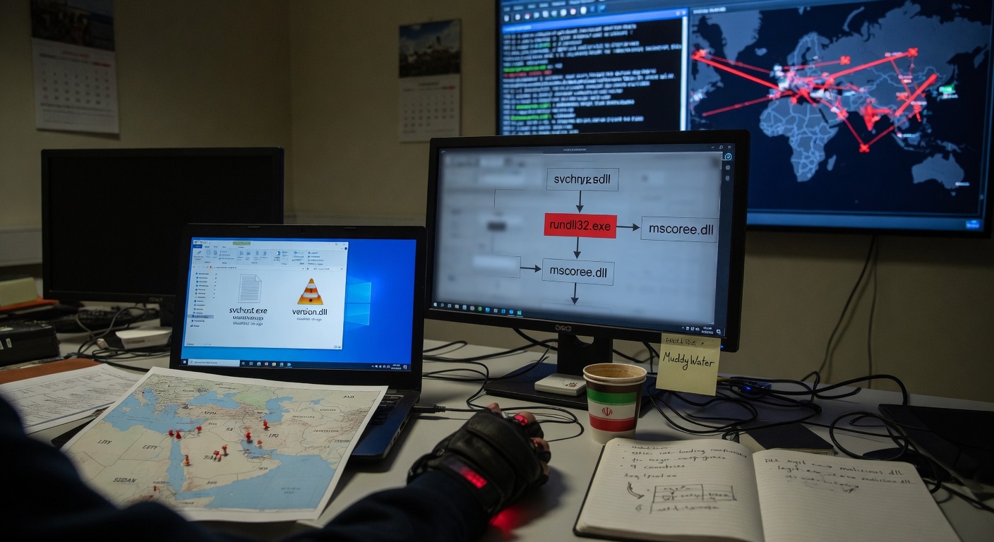 Muddywater Hacker Group Cyberattack Using Dll Side-Loading
