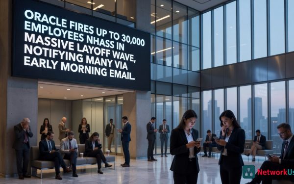 Oracle Layoffs - Oracle Fires Up To 30,000 Employees In Massive Layoff Wave, Notifying Many Via Early Morning Email