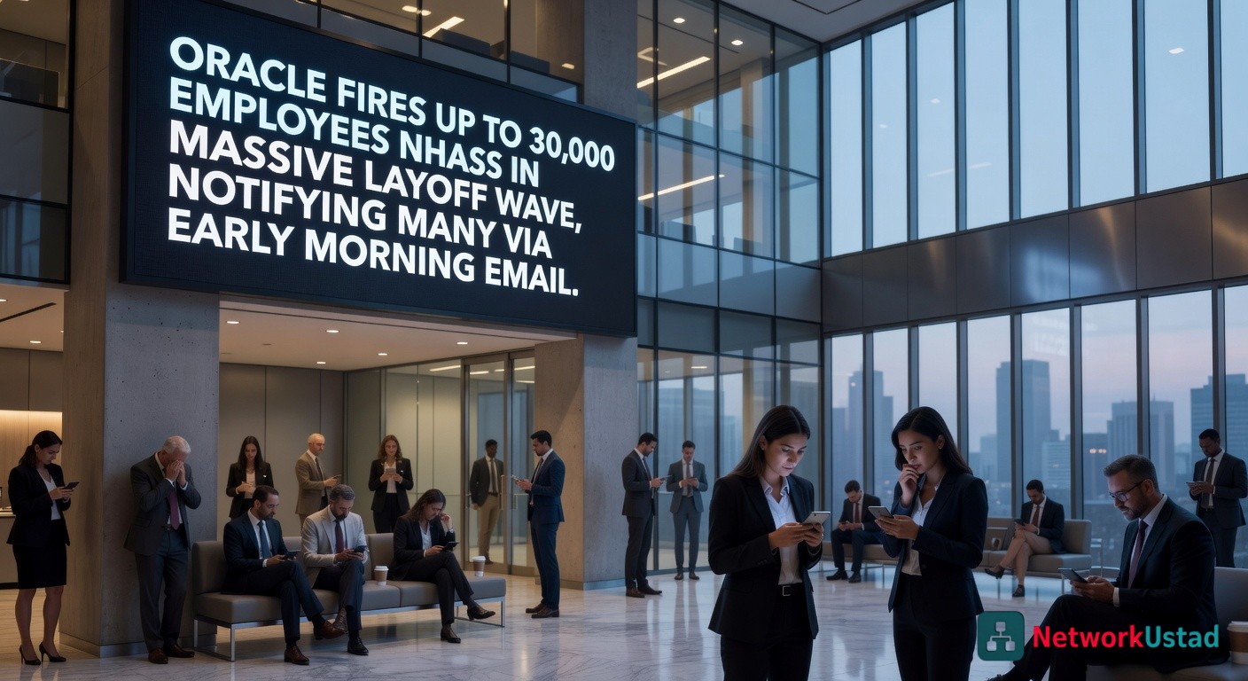 Oracle Layoffs - Oracle Fires Up to 30,000 Employees in Massive Layoff Wave, Notifying Many via Early Morning Email