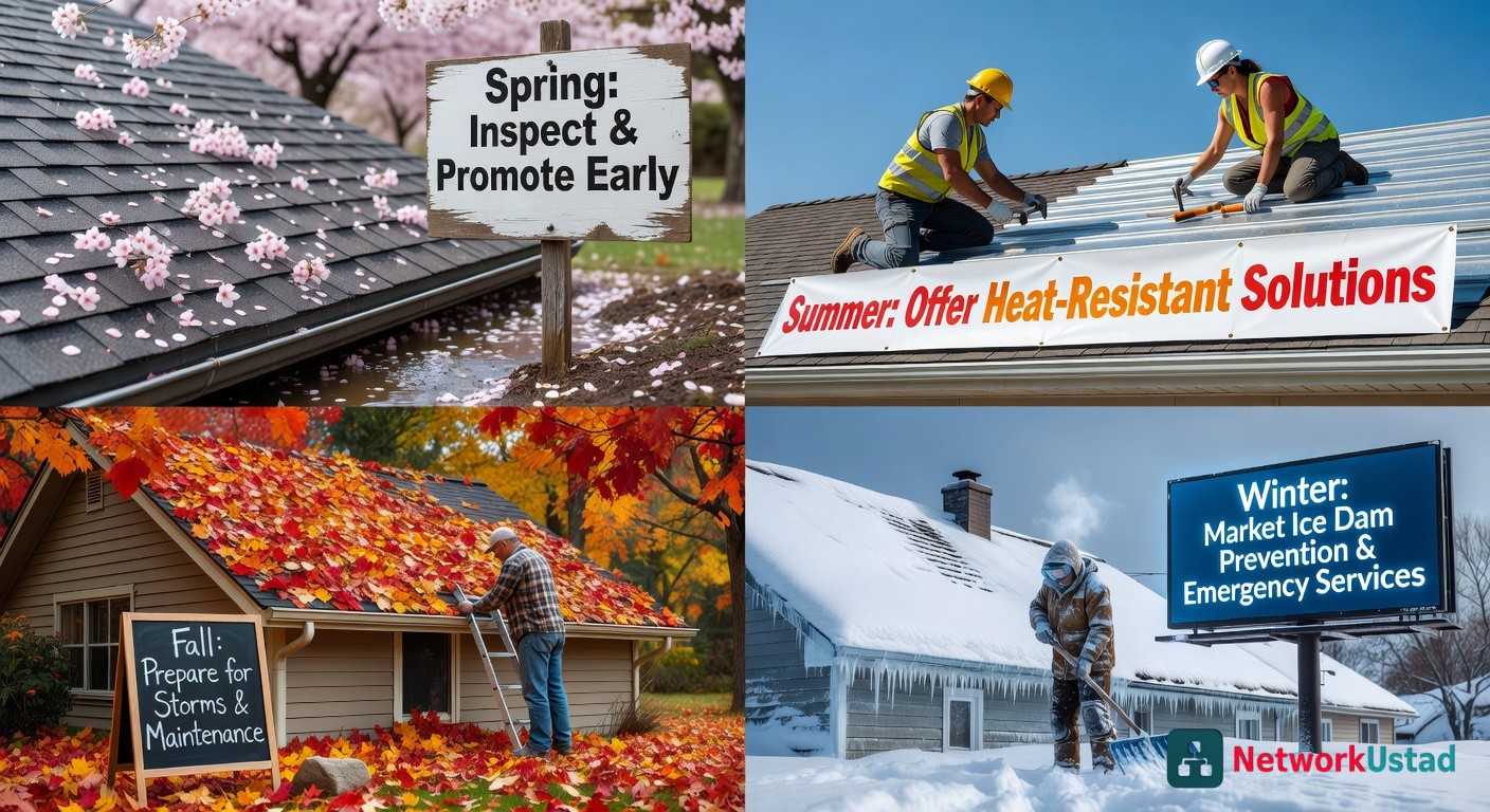 seasonal marketing tips - Seasonal Marketing Tips for Roofing Companies