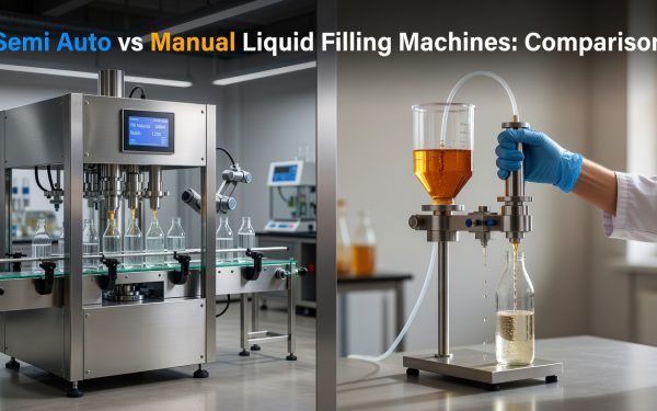 Semi Auto Vs Manual Filling - Semi Auto Vs Manual Liquid Filling Machines: Comparison