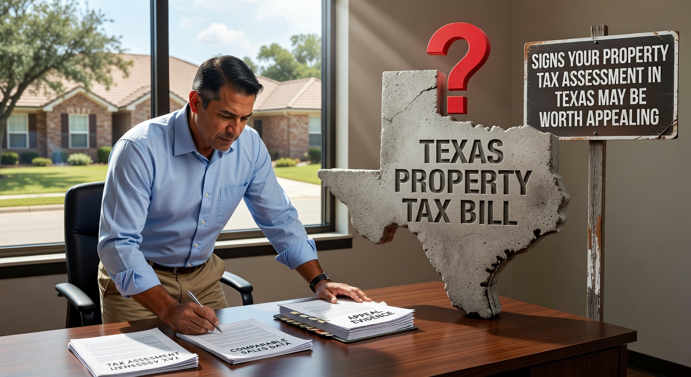 Property Tax Appeal - Signs Your Property Tax Assessment In Texas May Be Worth Appealing