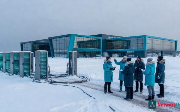 Tiktok Data Center Construction Site In Finland