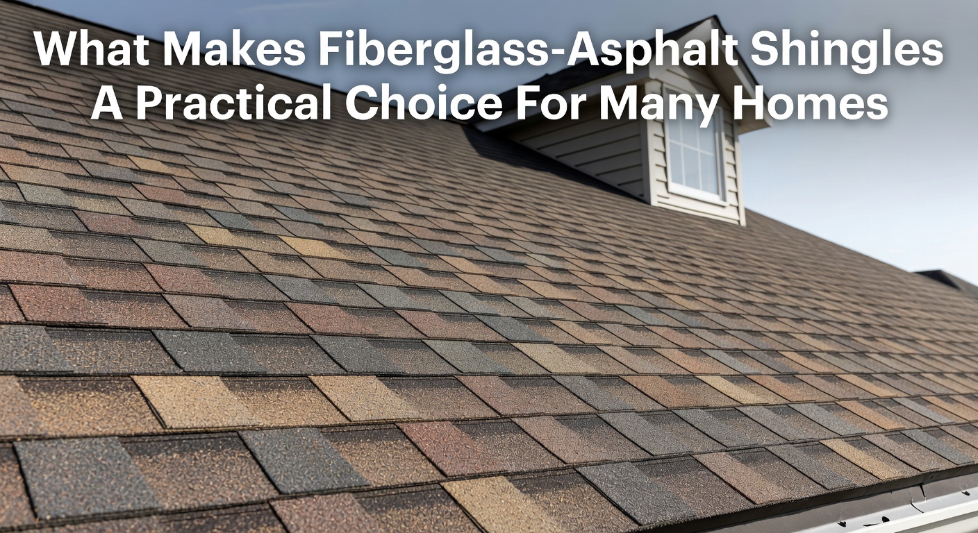 Fiberglass Asphalt Shingles - What Makes Fiberglass-Asphalt Shingles A Practical Choice For Many Homes
