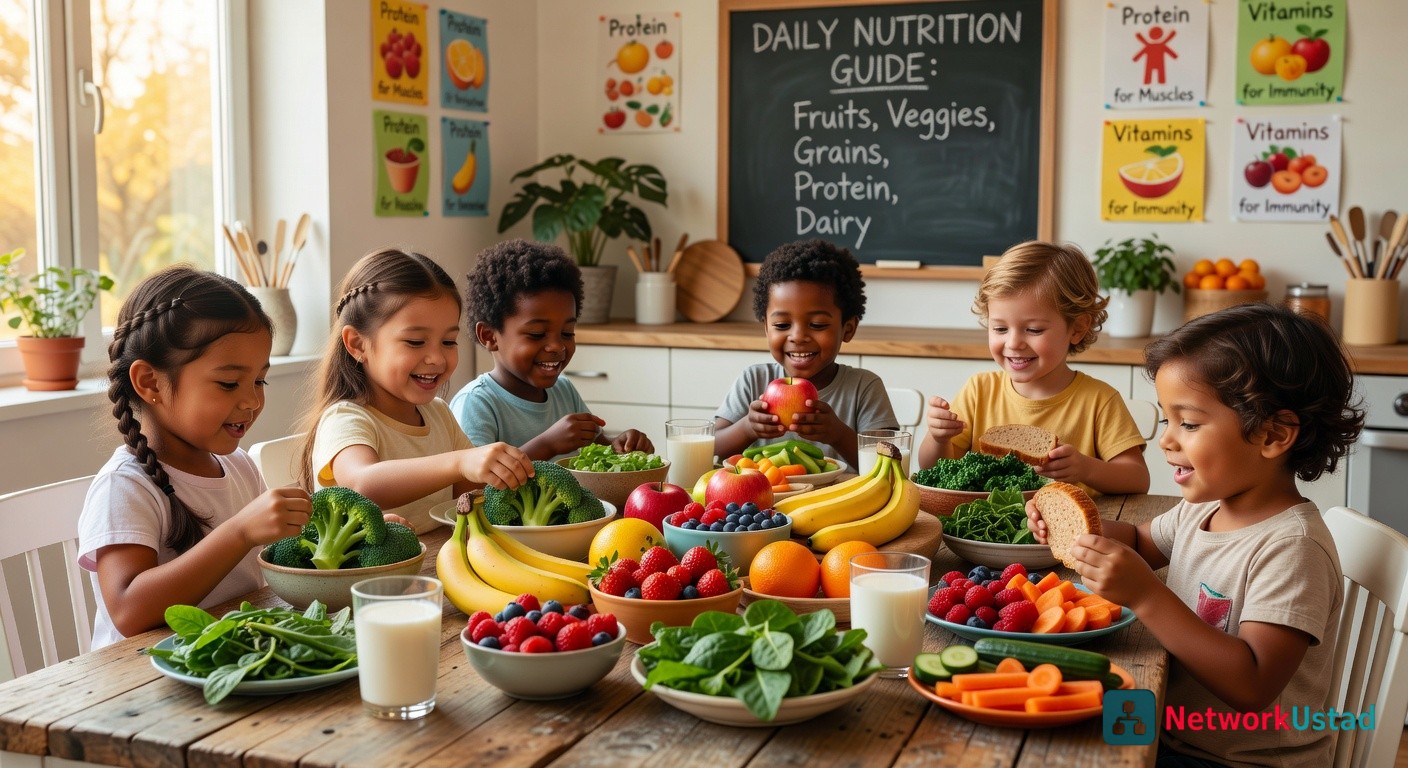 Child Nutrition Needs - What Young Children Need Every Day for Healthy Growth and Development