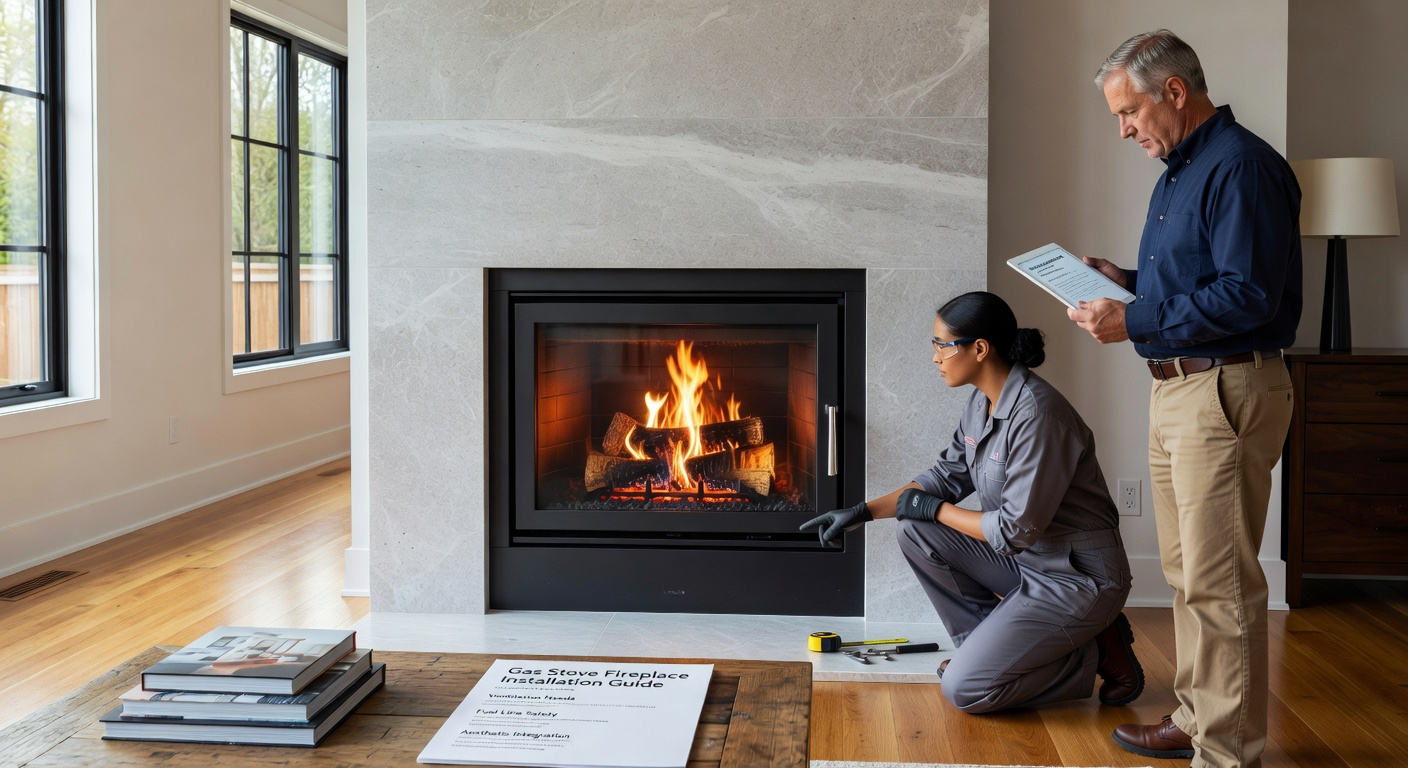 Gas Stove Fireplace - What to Consider Before Installing a Gas Stove Fireplace in Your Home