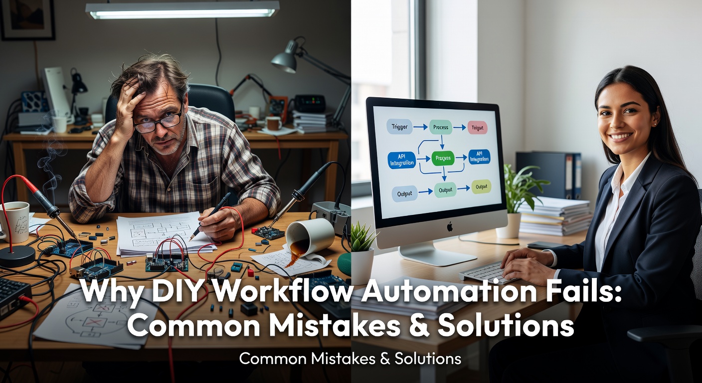 DIY Workflow Automation - Why DIY Workflow Automation Fails: Common Mistakes & Solutions