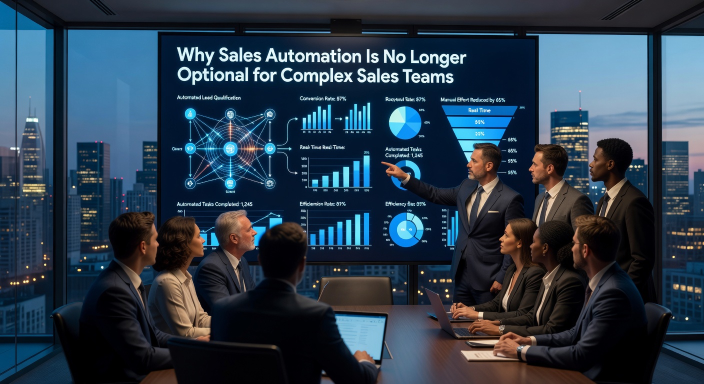Sales Automation - Why Sales Automation Is No Longer Optional for Complex Sales Teams