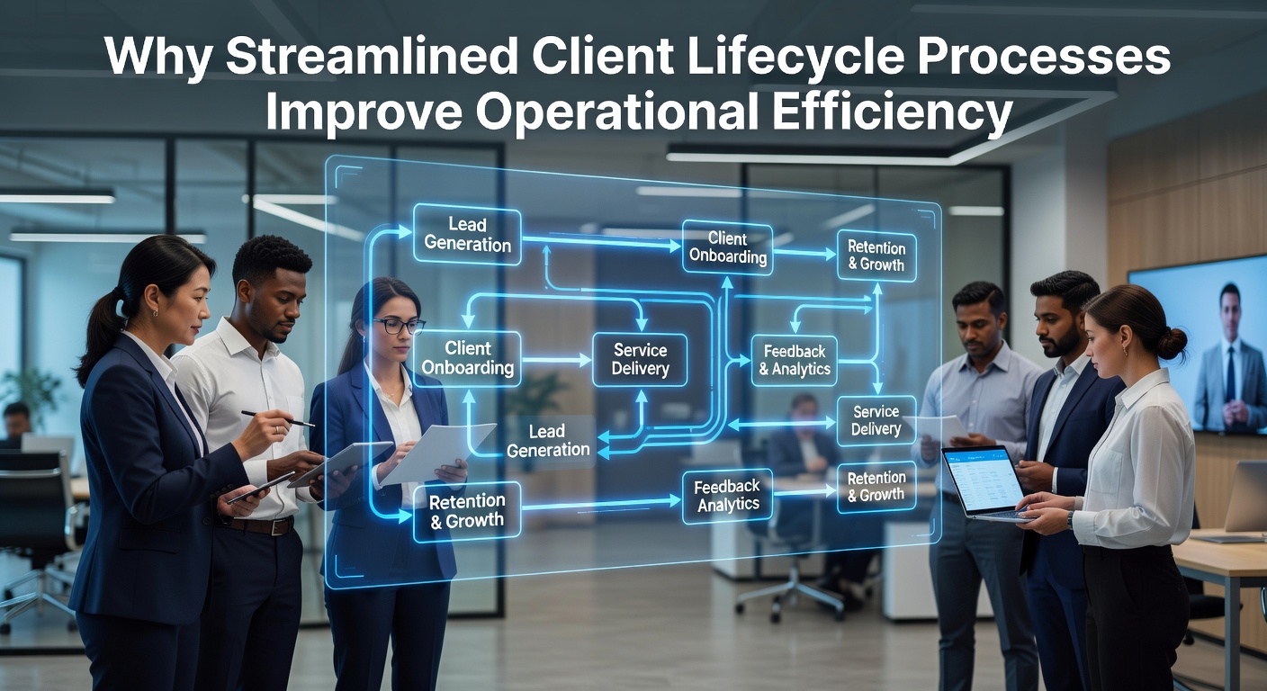 Streamlined Client Processes - Why Streamlined Client Lifecycle Processes Improve Operational Efficiency