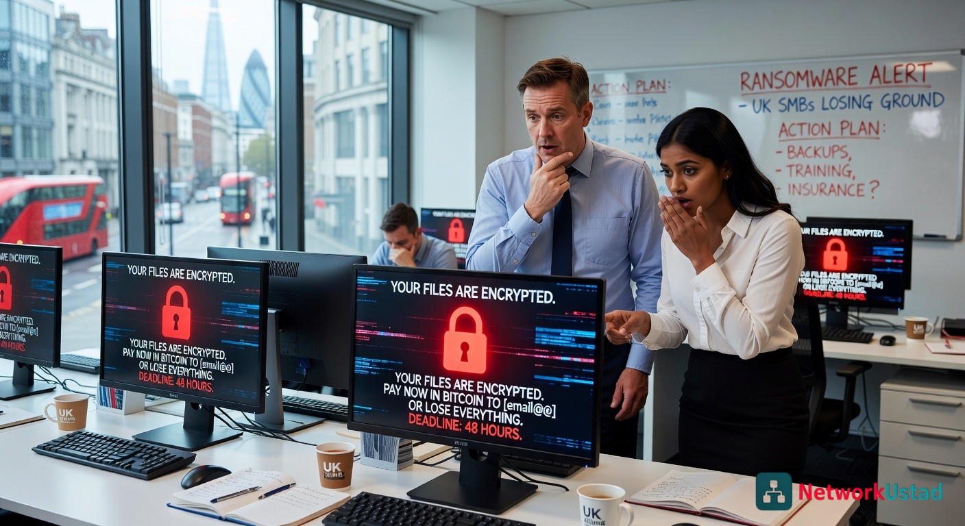UK SMB Ransomware - Why UK SMBs Are Still Losing to Ransomware — and What Actually Works