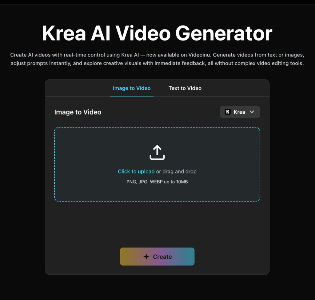 How To Get Started With Krea Ai On Videoinu For Free 2 Krea Ai