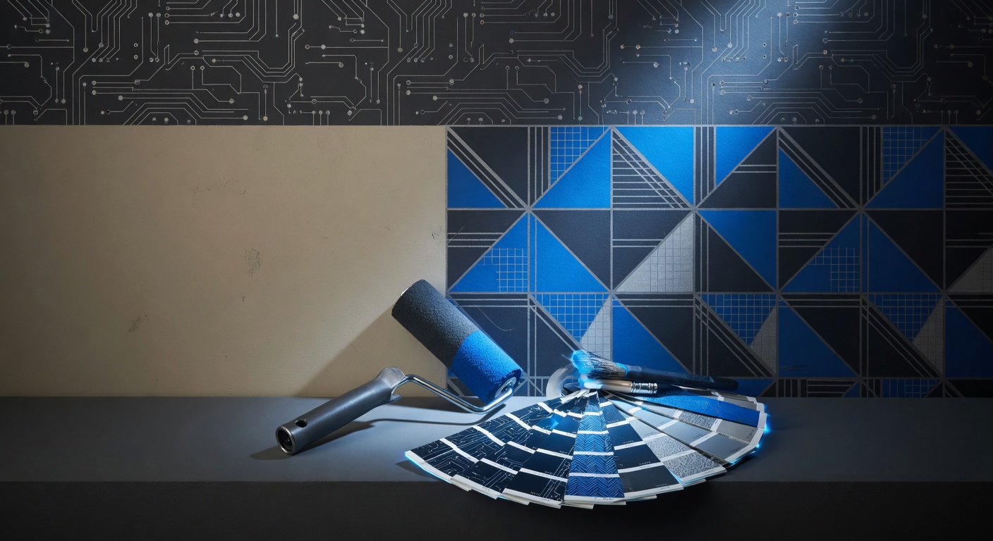 Patterned Walls - Beyond The Beige: Why More Homeowners Are Choosing Patterns Over Plain Walls