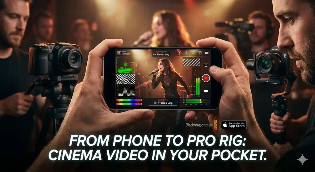 Blackmagic Camera Review: Pro Video Tools For Ios 1 Blackmagic Camera Review Blackmagic Camera Review: Pro Video Tools For Ios