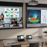 Smart Projector Uses - Diverse Usages Of Smart Projectors For Classroom Meetings And Creative Visual Storytelling