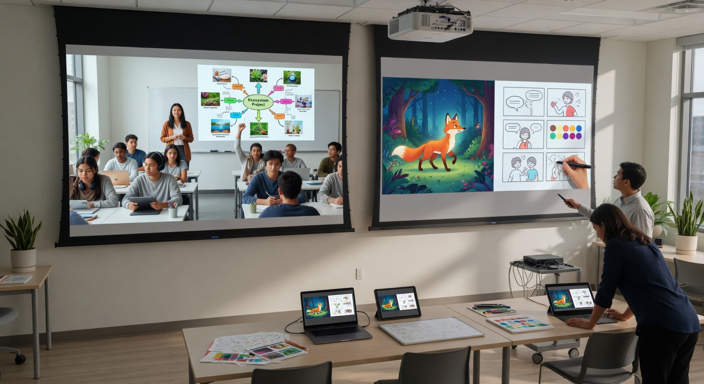 Diverse Usages Of Smart Projectors For Classroom Meetings And Creative Visual Storytelling 1 Smart Projector Uses - Diverse Usages Of Smart Projectors For Classroom Meetings And Creative Visual Storytelling
