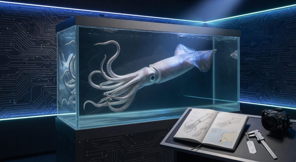 Friday Squid Blogging Giant - Friday Squid Blogging: Giant Squid Live In The Waters Of Western Australia
