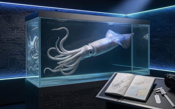 Friday Squid Blogging Giant - Friday Squid Blogging: Giant Squid Live In The Waters Of Western Australia