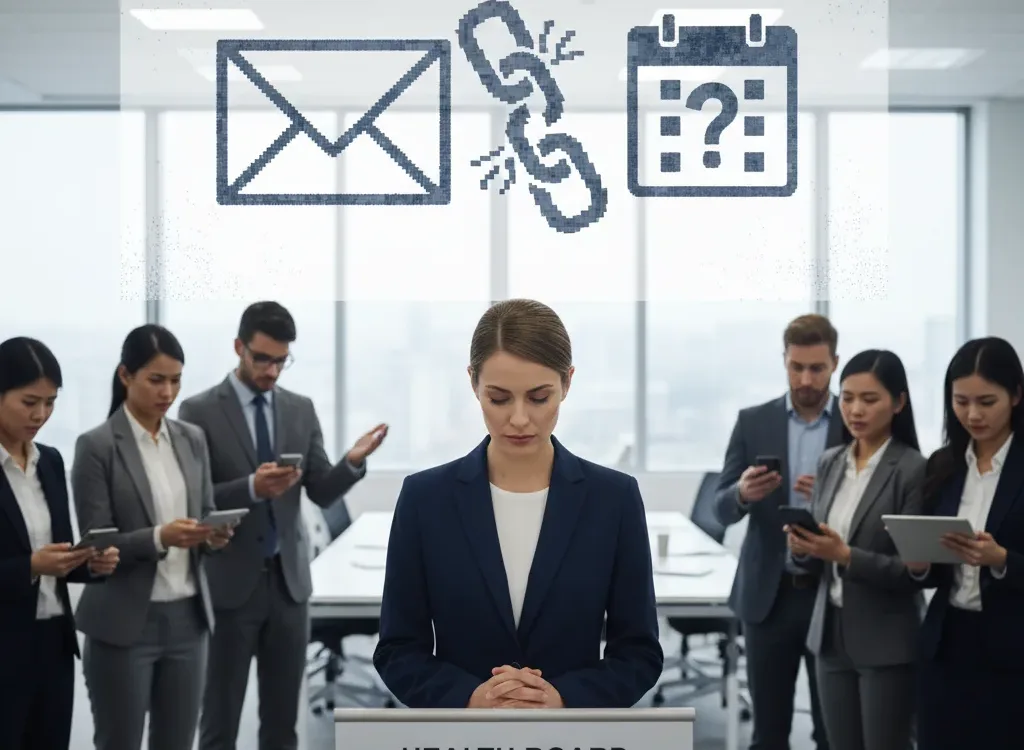 Health Board Apologizes For Misleading Vacation Day Phishing Test 1 Health Board Employees Reviewing Cybersecurity Policies