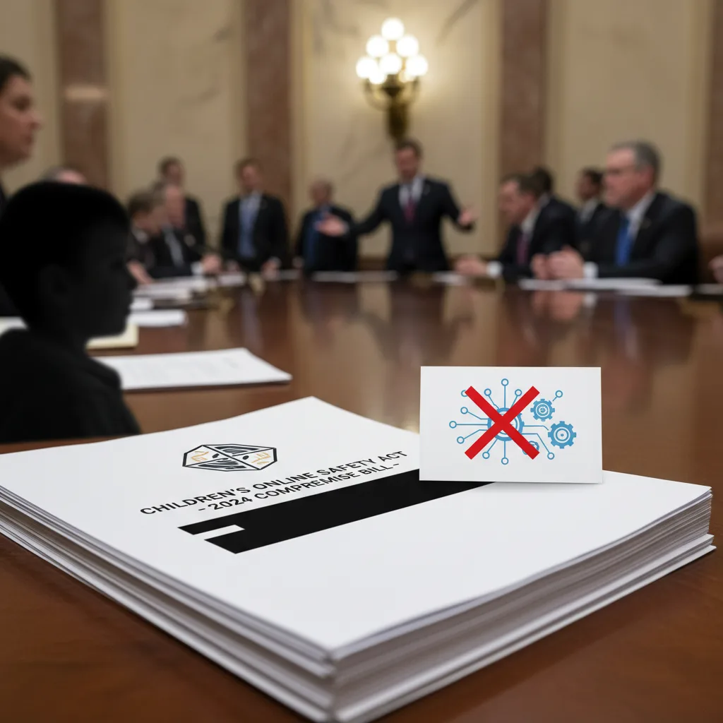 House Introduces Compromise Kids Online Safety Bill, Omits Key Provision 1 Lawmakers Discussing The Kids Online Safety Act