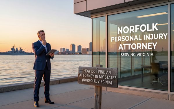 Norfolk Personal Injury Attorney - How Do I Find An Attorney In My State? (Norfolk, Virginia)