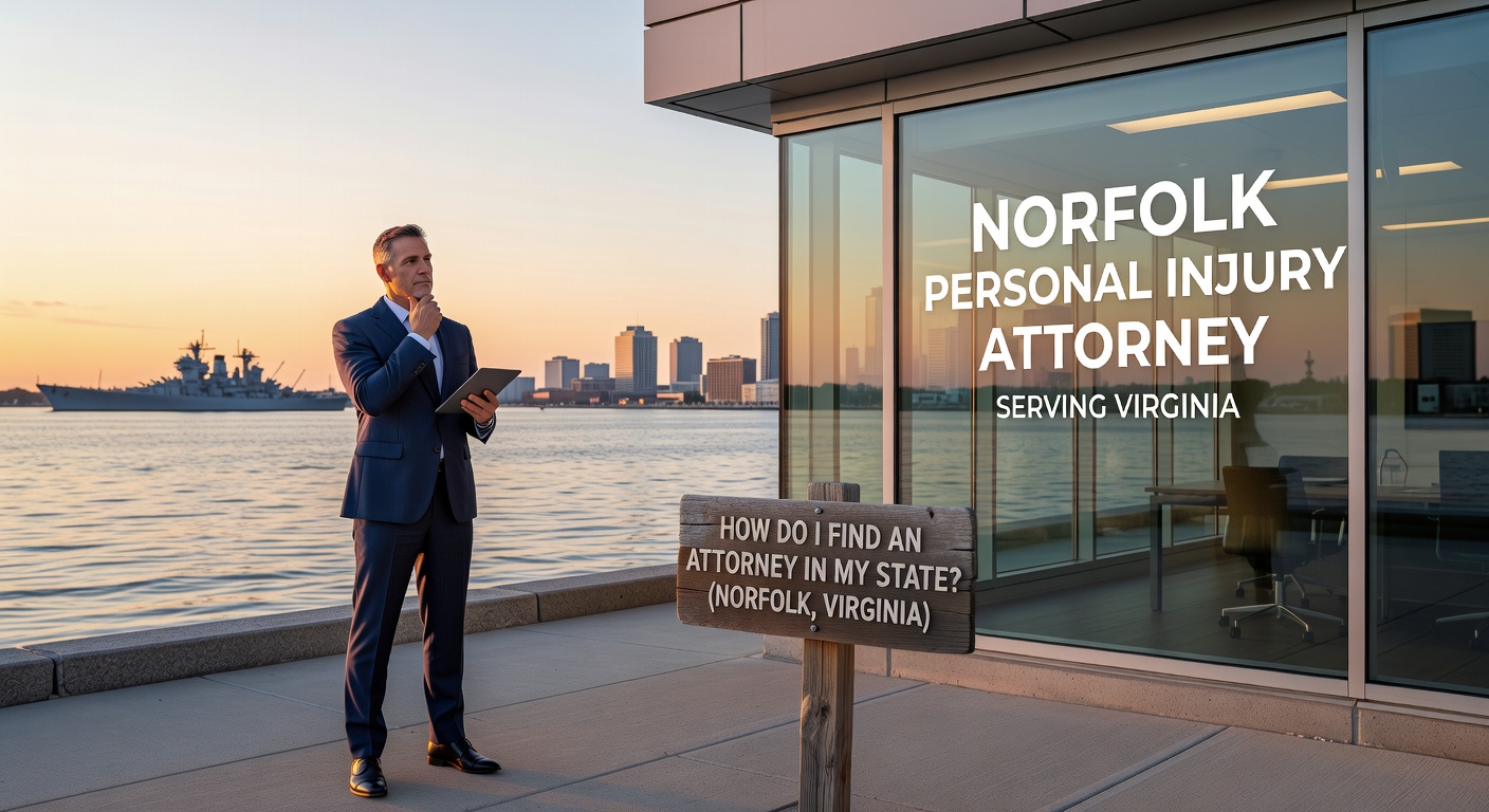 Norfolk personal injury attorney - How Do I Find an Attorney in My State? (Norfolk, Virginia)