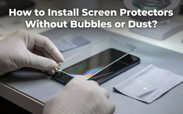 Install Screen Protector - How To Install Screen Protectors Without Bubbles Or Dust?
