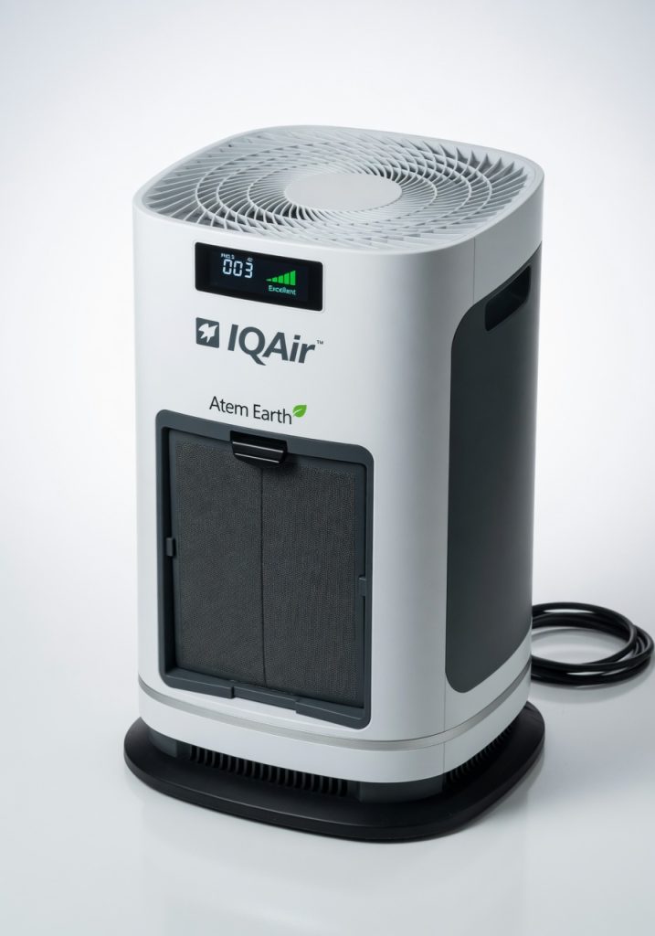 Iqair Atem Earth Review: Strong Performance In A Quiet Package 1 Iqair Atem Earth Air Purifier Review - Iqair Atem Earth Air Purifier Review