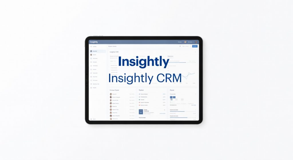 Insightly Crm Review: Solid Choice For Small Teams 1 Insightly Crm Review For Small Businesses - Insightly Crm Review