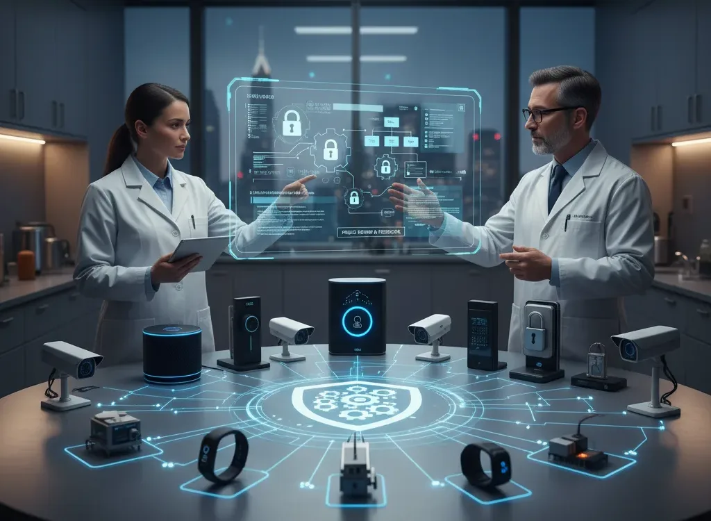 Nist Releases Updated Iot Security Guidance For Public Review 1 Nist Logo And Iot Devices