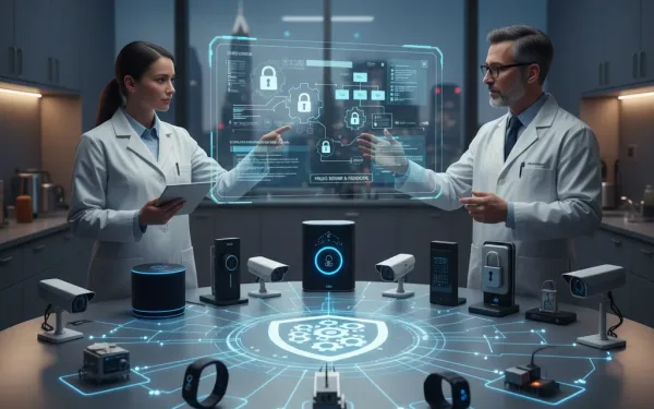 Nist Logo And Iot Devices