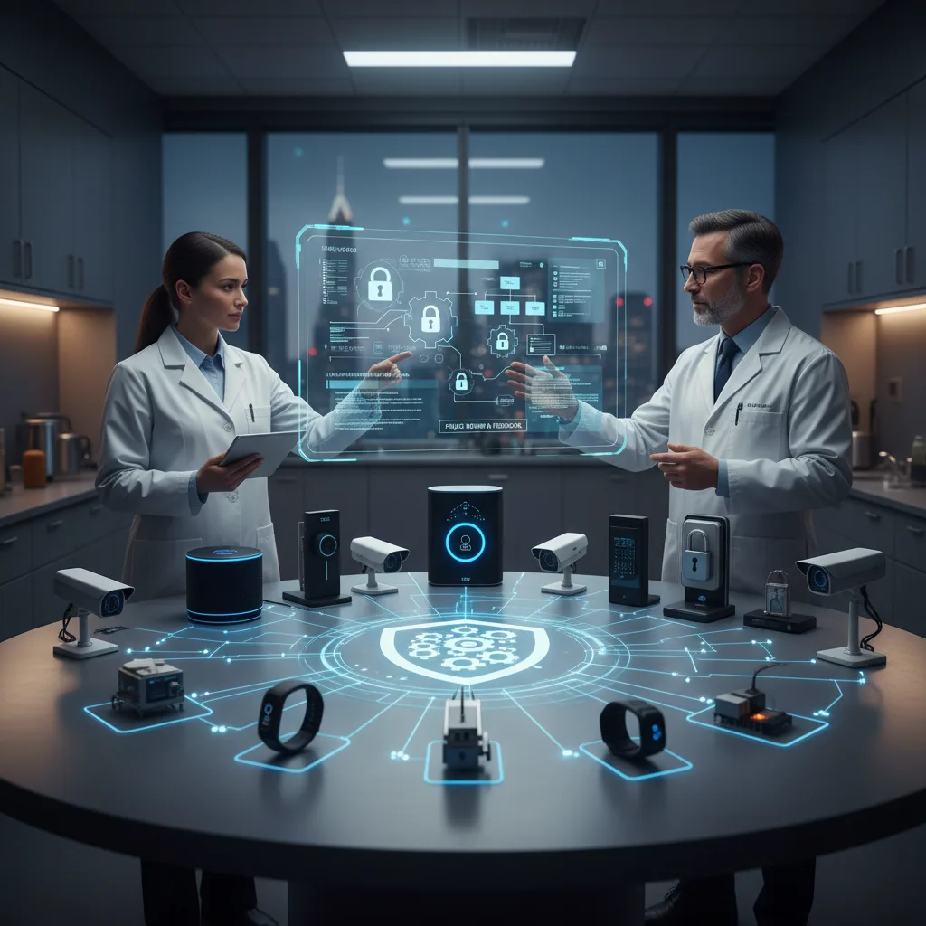 Nist Logo And Iot Devices