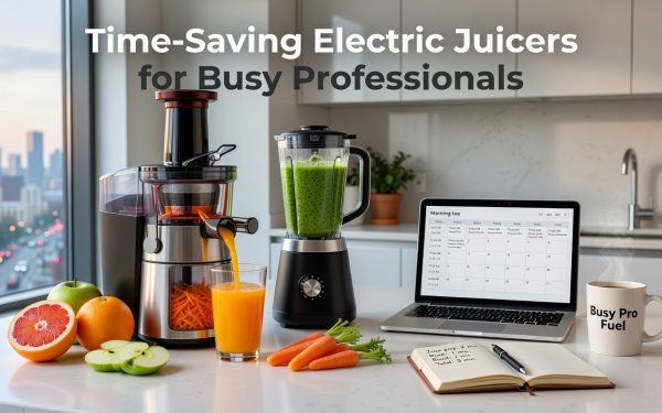 Electric Juicers For Professionals - Time-Saving Electric Juicers For Busy Professionals