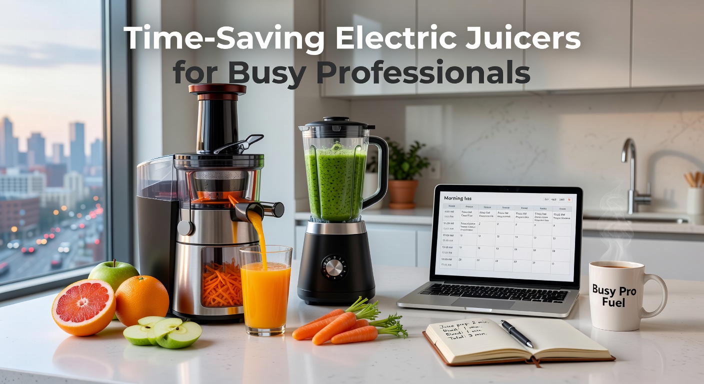 electric juicers for professionals - Time-Saving Electric Juicers for Busy Professionals