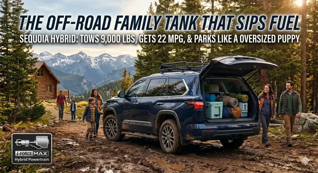 Toyota Sequoia Review: Refined Power And Family Space 1 Toyota Sequoia Review Toyota Sequoia Review: Refined Power And Family Space