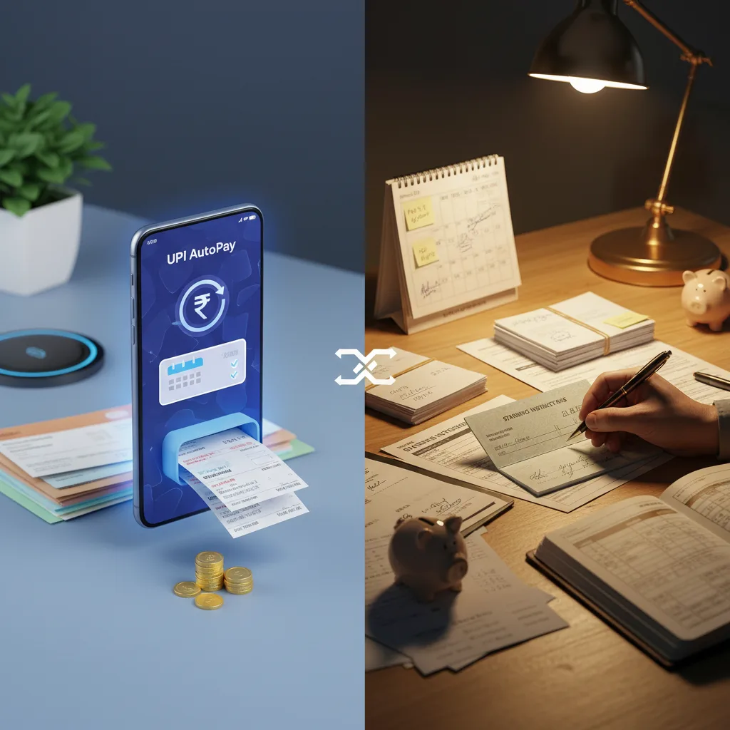 Upi Autopay Vs Standing Instructions - Upi Autopay Vs Standing Instructions: Which One Suits Your Monthly Bills