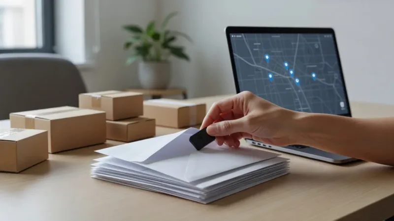 Hiding Bluetooth Trackers In Mail