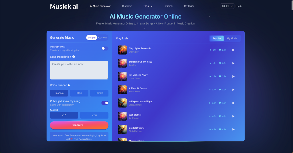 From Quick Melody Sparks To Complete Songs With Musick Ai 2 Image 69Fdbc829Ab62 From Quick Melody Sparks To Complete Songs With Musick Ai