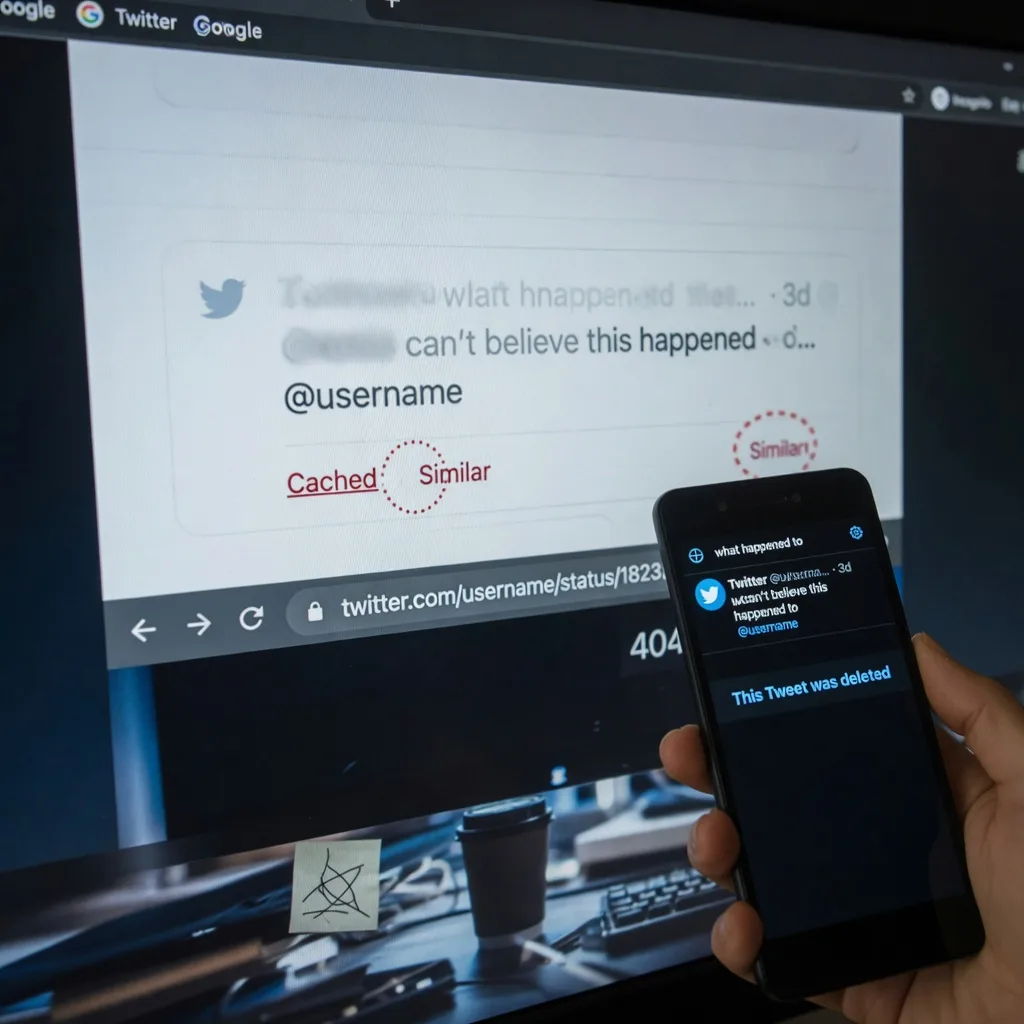 How Long Do Deleted Tweets Stay In Google Search Results? 1 Deleted Tweets Google Search - How Long Do Deleted Tweets Stay In Google Search Results?