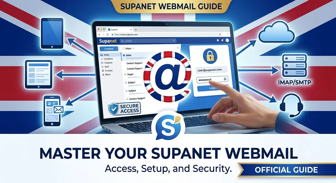 Supanet Webmail: How To Log In, Set Up, And Troubleshoot Your Email (2026 Guide) 1 Supanet Webmail