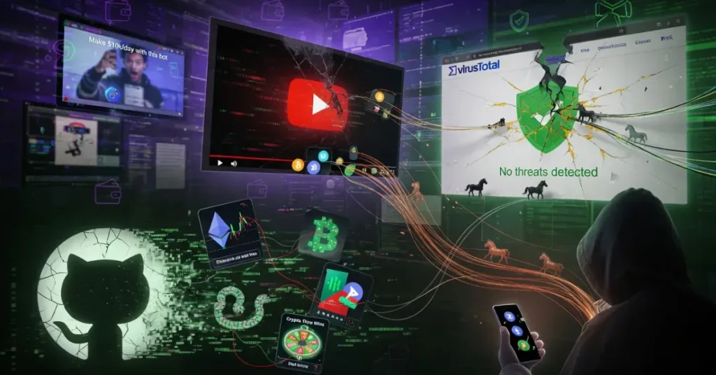 How Crypto Malware Abused Github, Youtube, And Virustotal To Steal Millions
